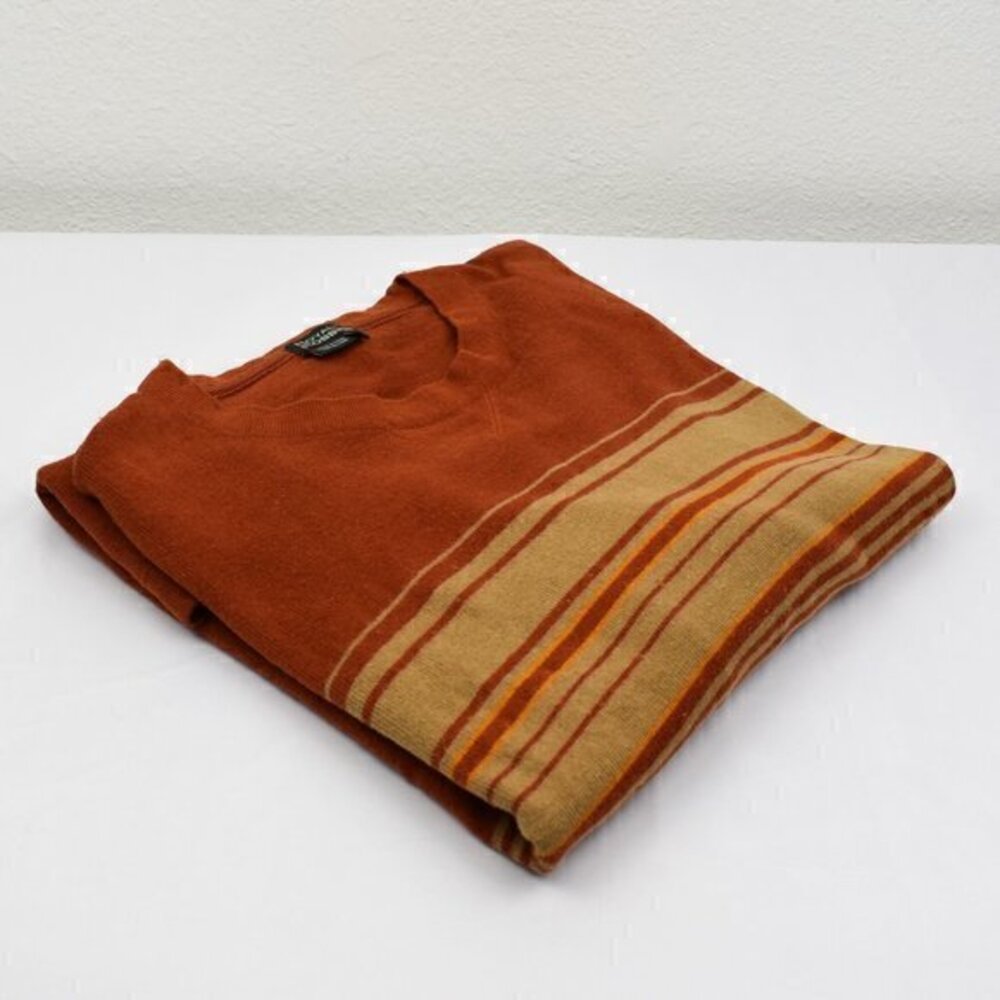 Royal Robbins Long Sleeve Sweater Size‎ M Color Orange/Brown Gently Used